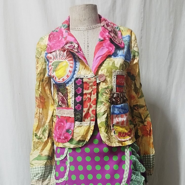 PATCHWORK VINTAGE CEKET