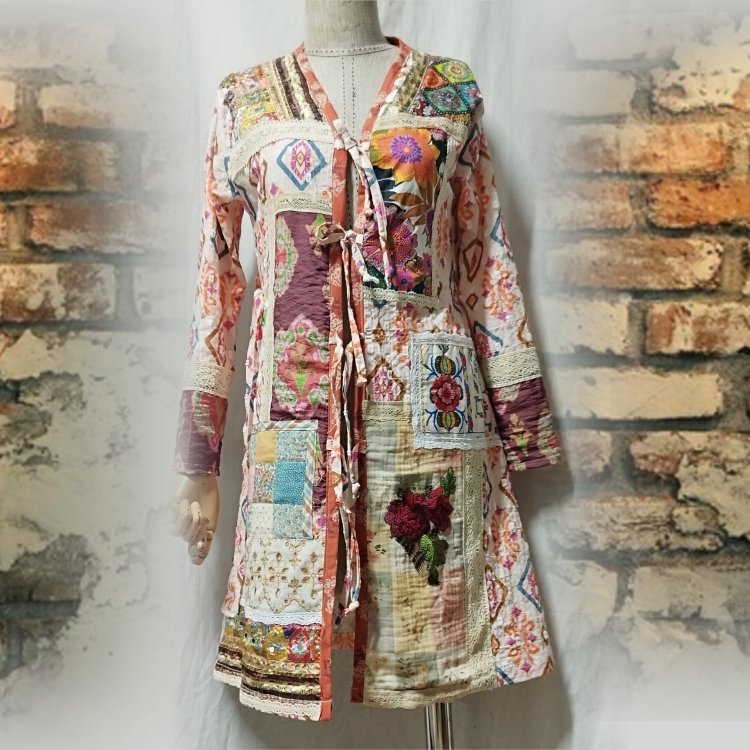 PATCHWORK TASARIM KAFTAN
