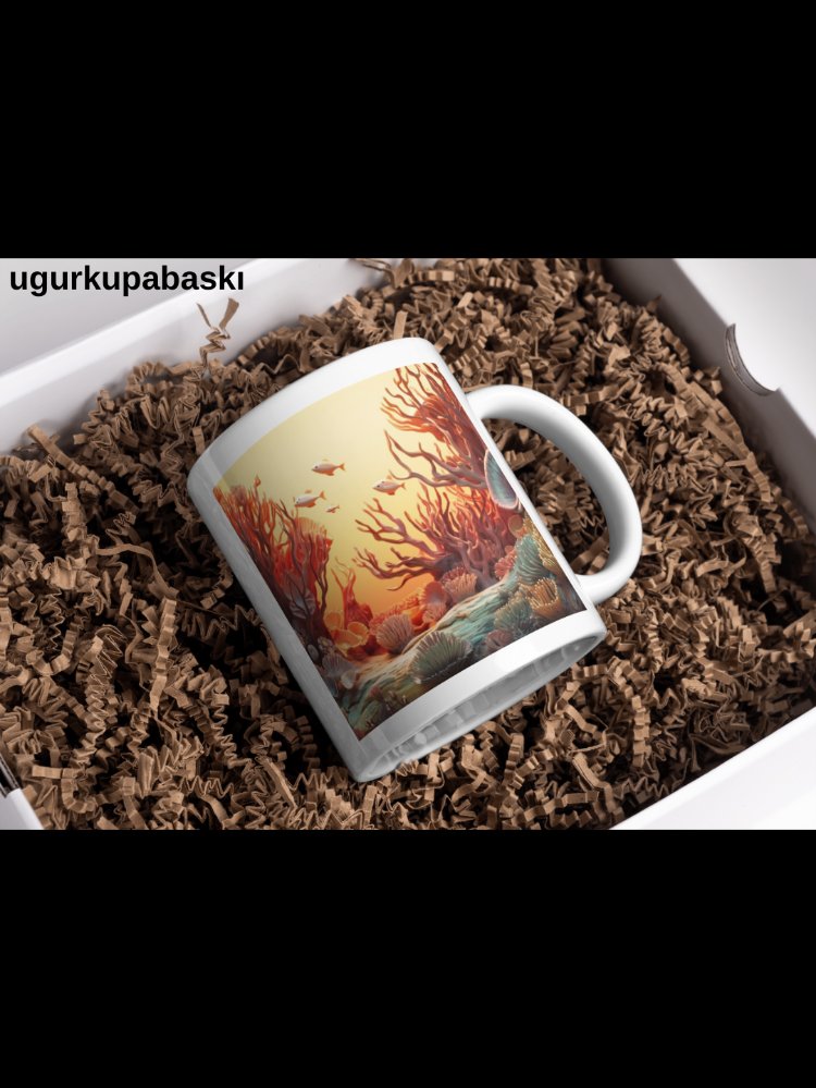 Porselen Denizaltı Kupa
