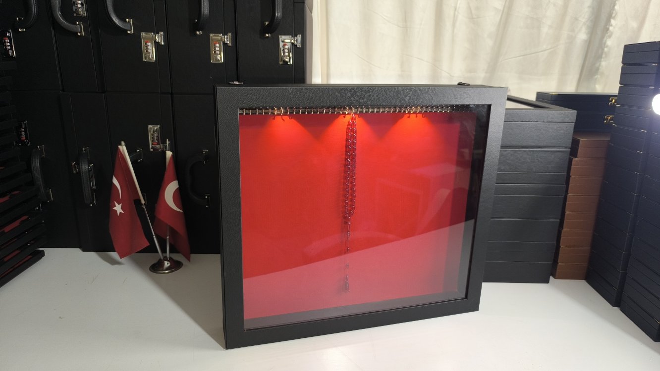 90'ADETLİ ŞİFRE KİLİTLİ LED IŞIKLI TESBİH PANOSU