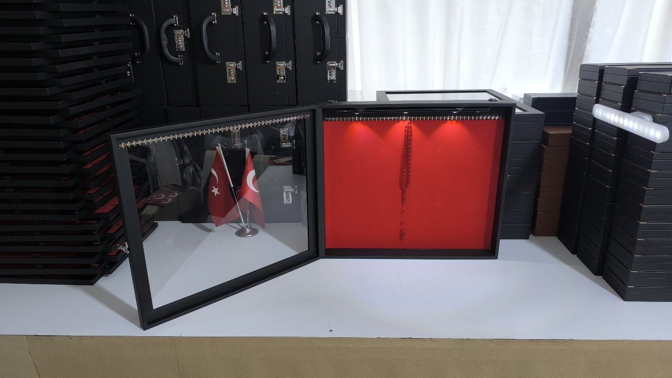 90'ADETLİ ŞİFRE KİLİTLİ LED IŞIKLI TESBİH PANOSU