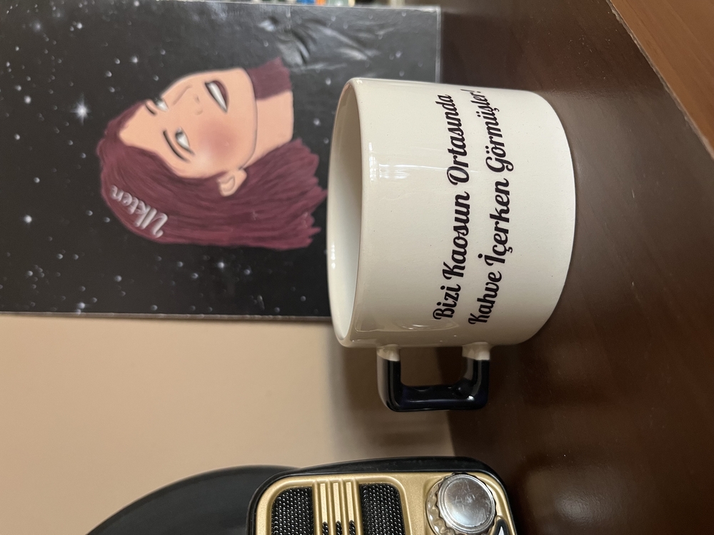 Kaos Temalı Kupa Bardak