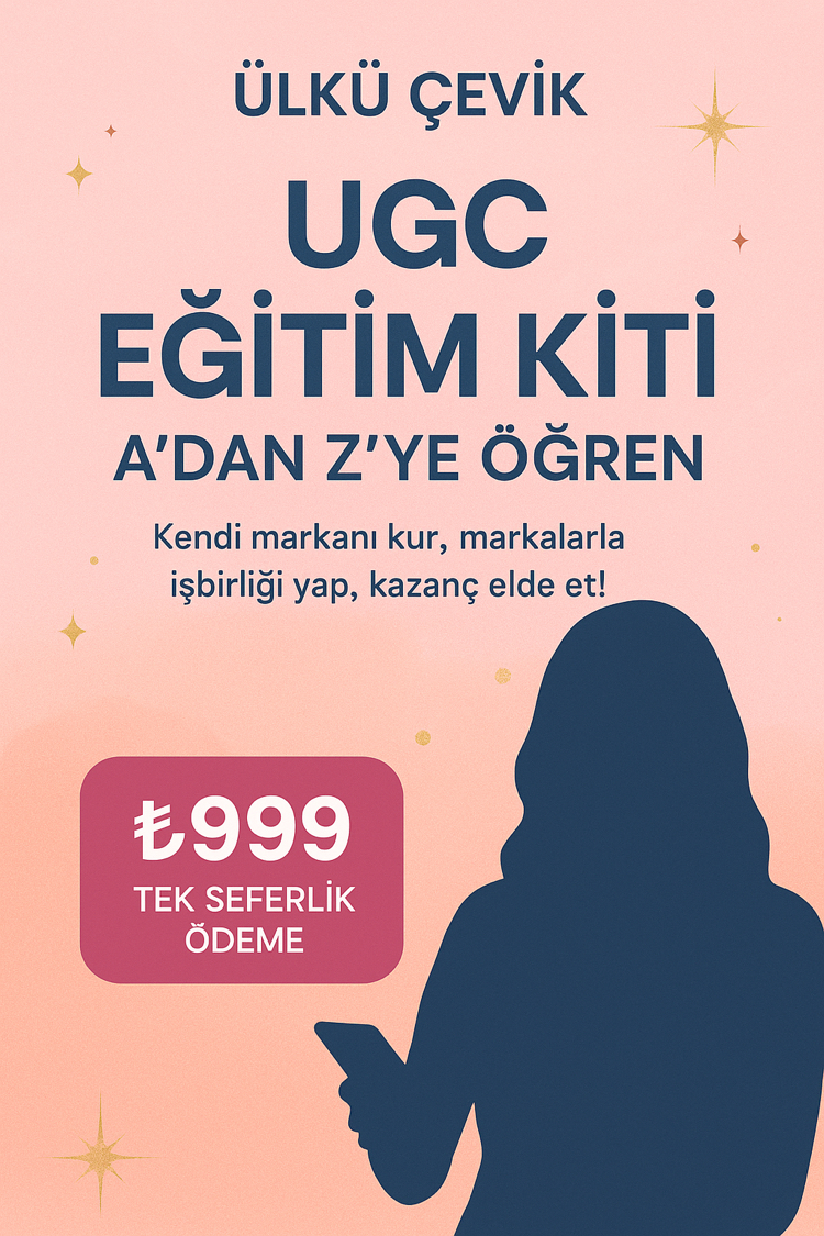 UGC Eğitim Kiti (A’dan Z’ye Öğren) 