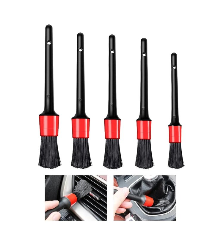 ULTIMATECARWAX Detay Temizlik Fırçası Seti 5'li