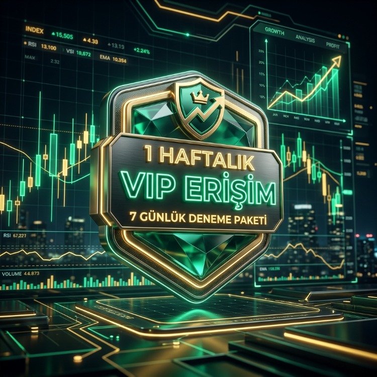 1 Haftalık VIP Lisans & Trading Bot Erişimi (7 Günlük Deneme Paketi)