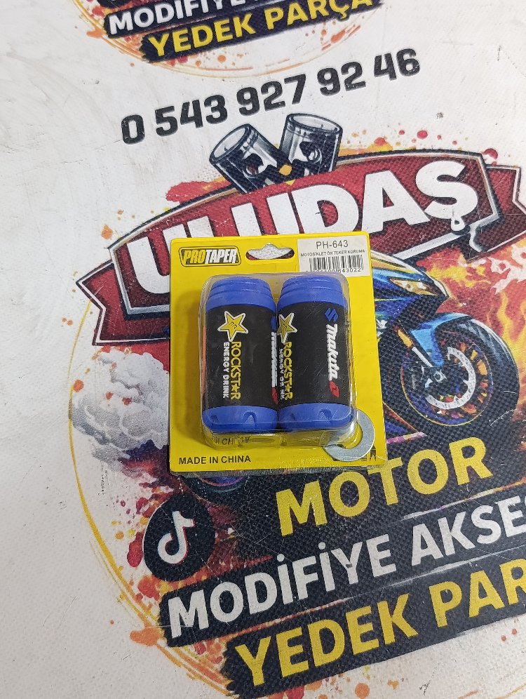 PROTABER Ön teker koruma takozu (Mavi)