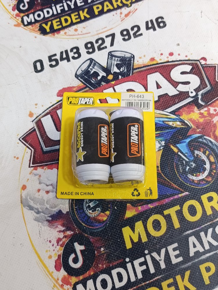PROTABER ön teker koruma takozu (Beyaz)