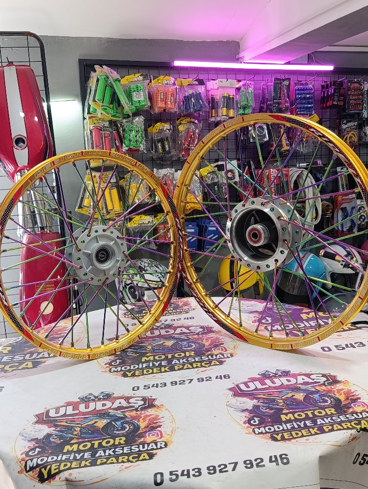Özel yapım 17-19 Ride it jant Bukalemun telli