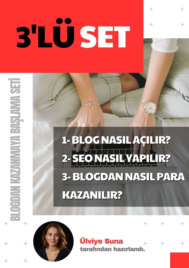 BLOG REHBER SETİ: 3'Ü BİR ARADA 