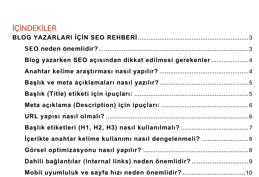 YENİ BAŞLAYANLAR İÇİN SEO REHBERİ