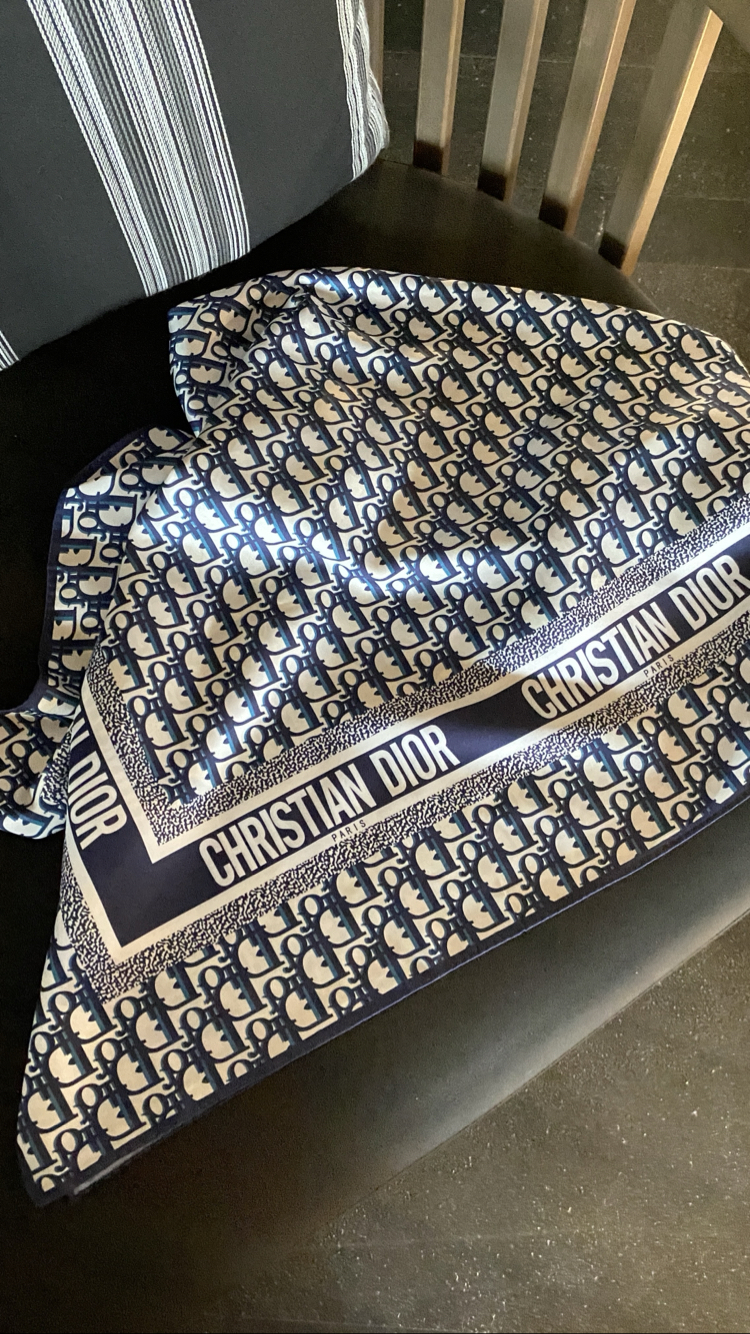 Dior Twill Eşarp - Omuz Şal 