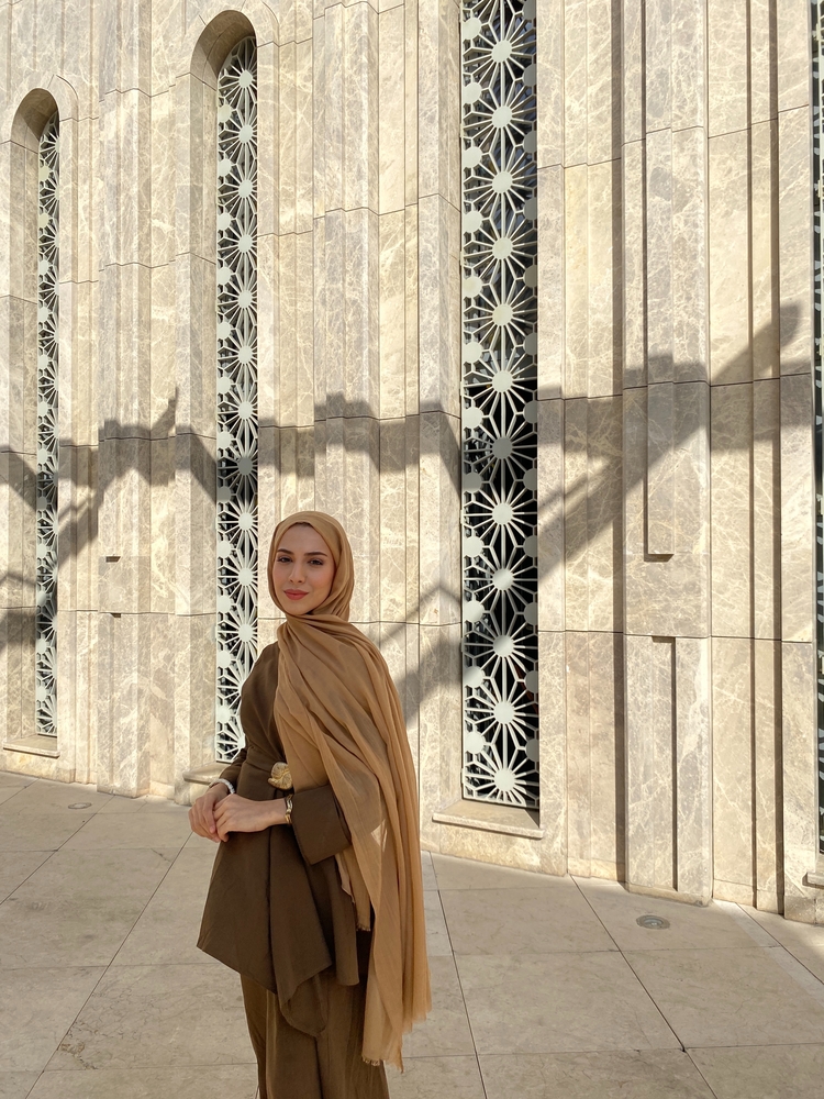 Dubai İpeği Şal - Camel