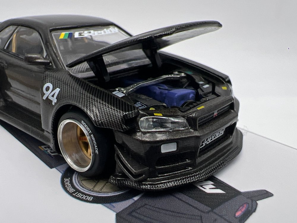 Kaido House Nissan Skyline GT-R (R34) Kaido Works GReddy V2 KHMG222