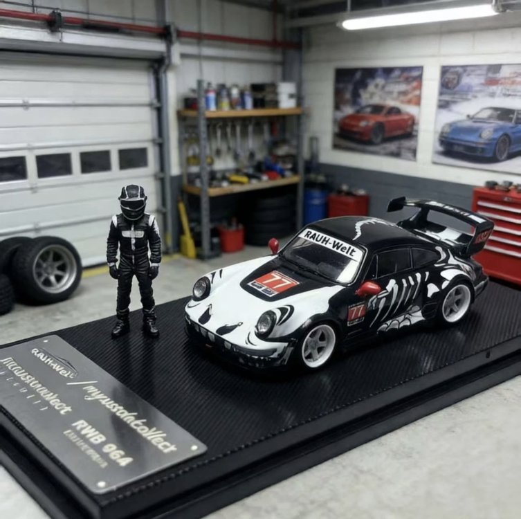 Model Collect Porsche RWB 911 Skeleton Rexy