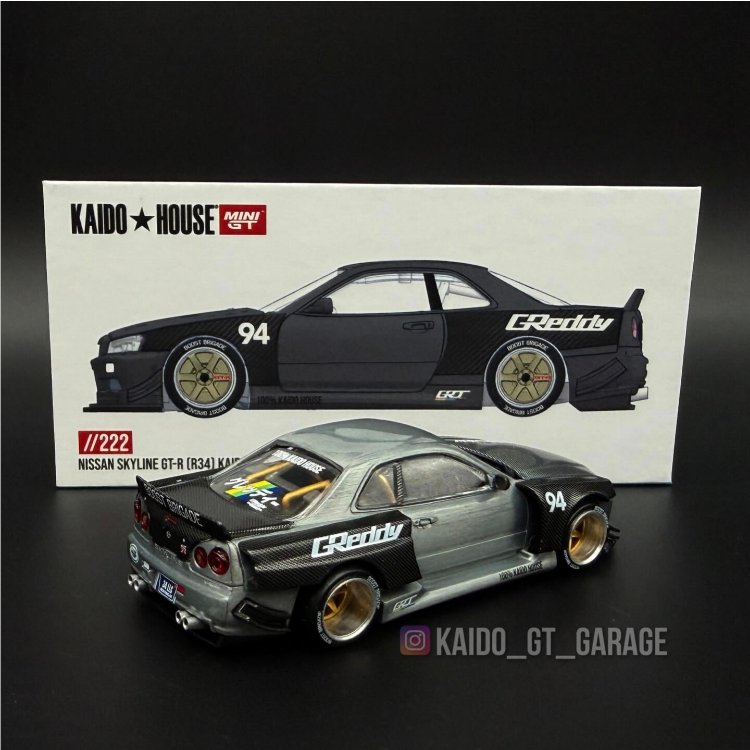 Chase Kaido House Nissan Skyline GT-R (R34) Kaido Works GReddy V2 KHMG222