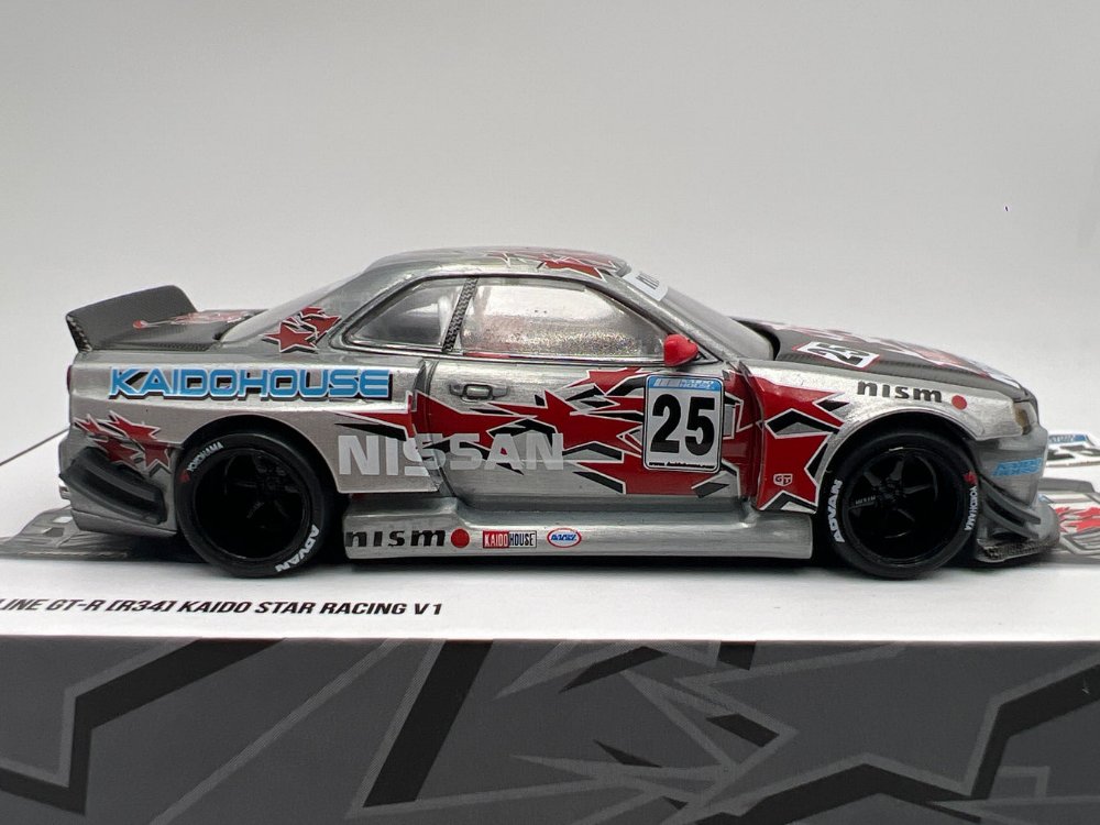 CHASE Kaido House Nissan Skyline GT-R (R34) Kaido Star Racing V1 KHMG197