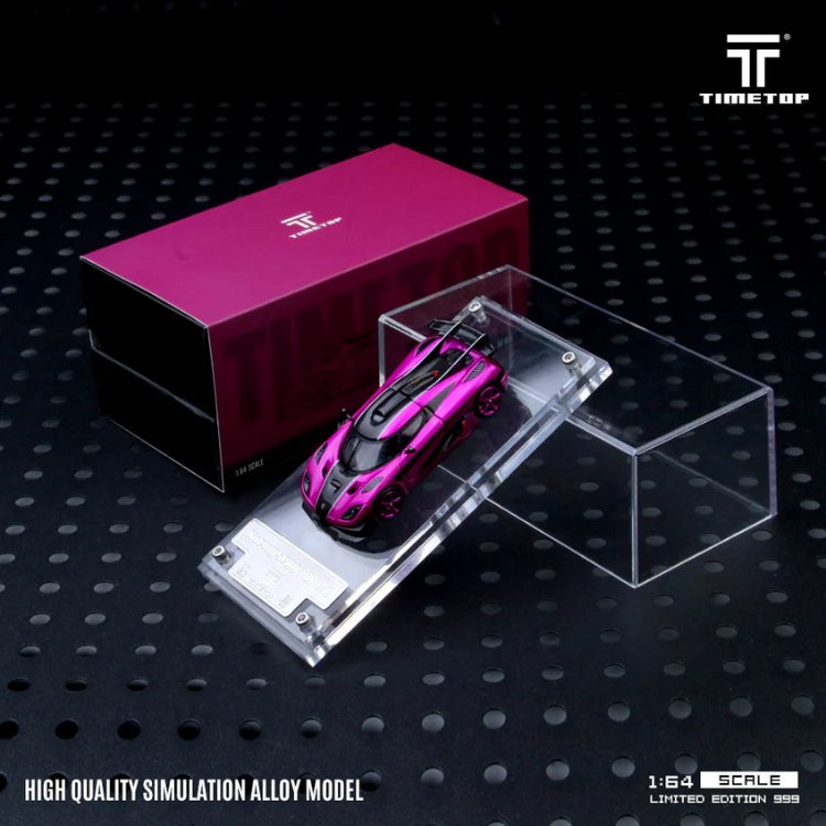 Time Top Koenigsegg One1 - Pearl Rose Red TT644815
