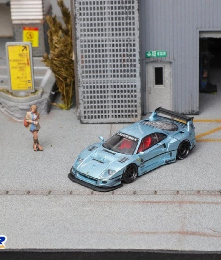Star Model Ferrari F40 LB-Works Wide-Body Modified Blue
