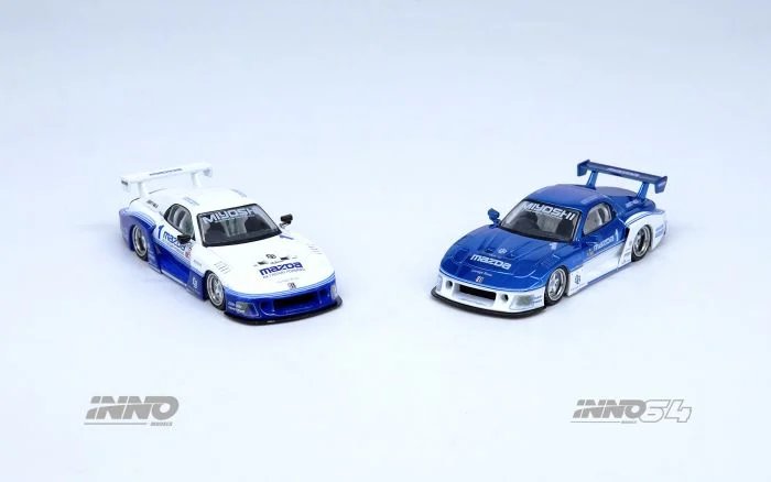 Inno64 Chase Mazda RX7 (FD3S) LB-SUPER SILHOUETTE Hong Kong Toy Car Salon 2024 Special Edition