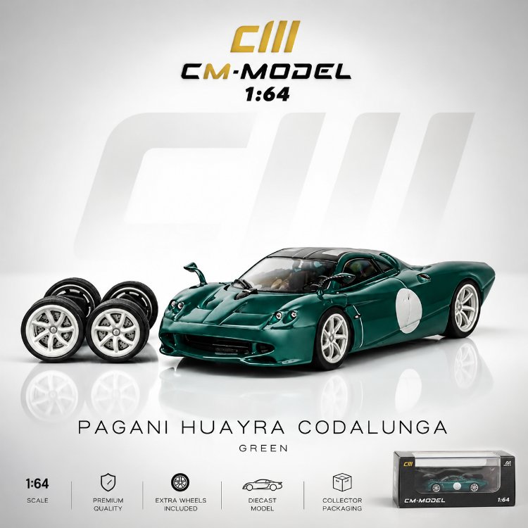 CM Model Pagani Huayra Codalunga Green