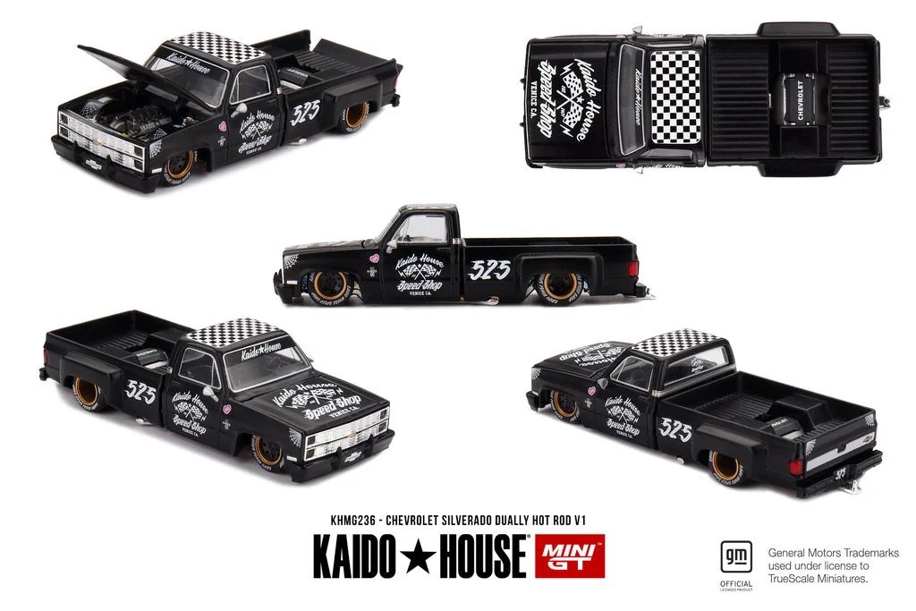 Kaido House Chevrolet Silverado Dually Hot Rod V1 KHMG236