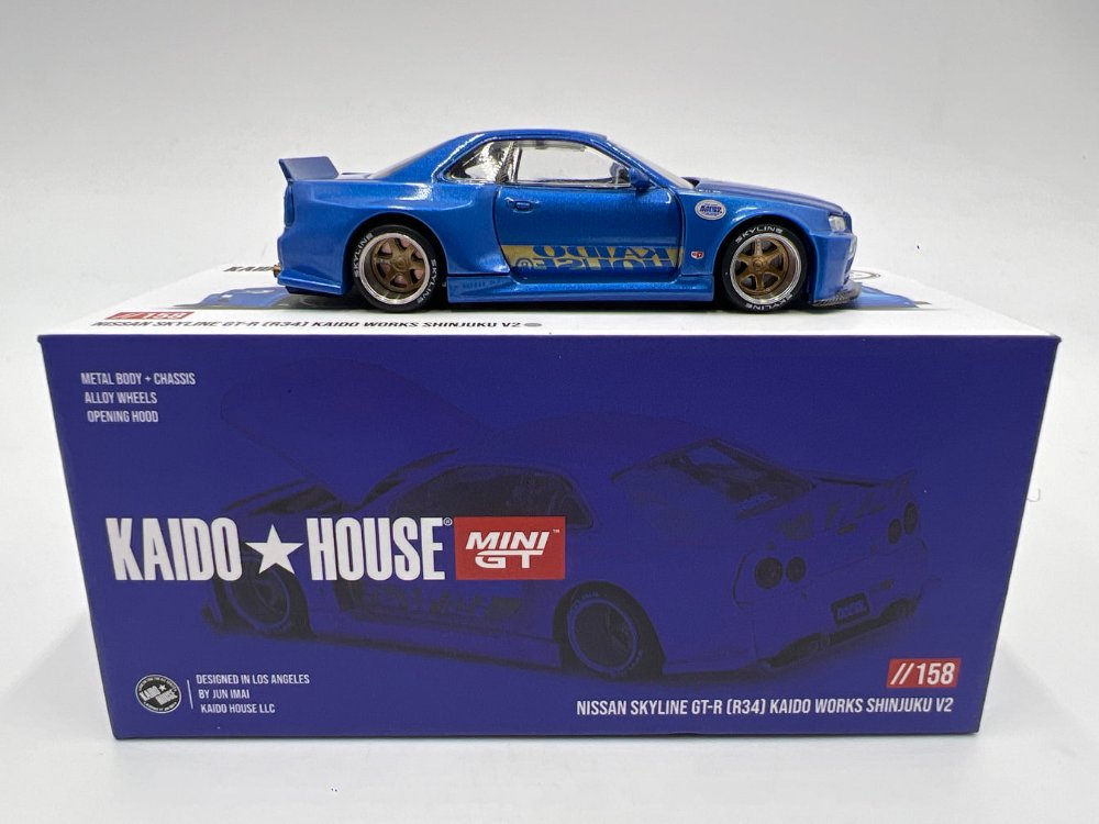 Kaido House 158 Nissan Skyline GT-R (R34) Kaido Works (V2 Aero) SHINJUKU V2