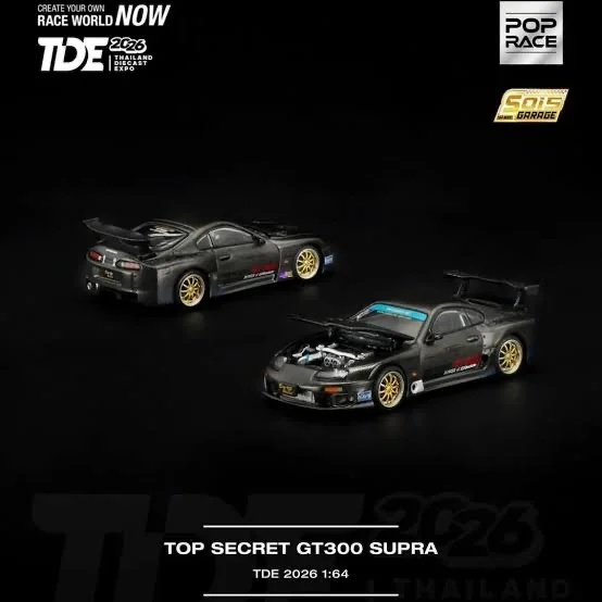 POP RACE TOP SECRET GT300 SUPRA TDE 2026 PR640512