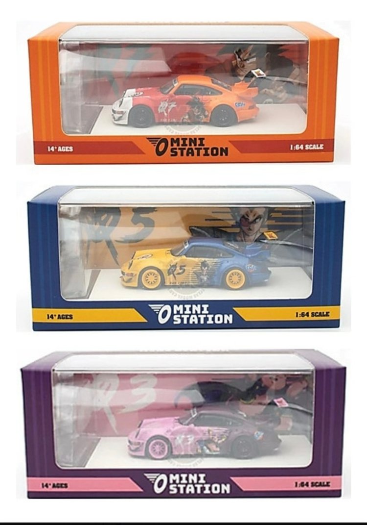 Mini Station Porsche RWB 964 Dragon Ball Z