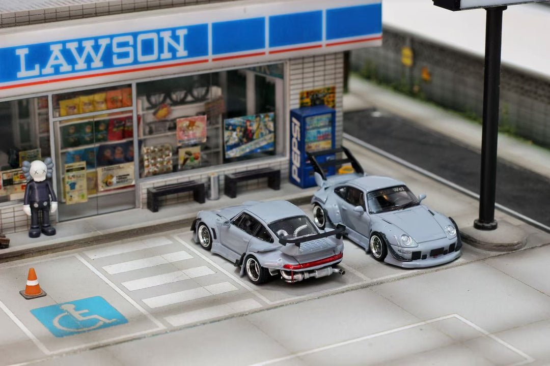 Street Weapon Porsche RWB 993 Cement Grey