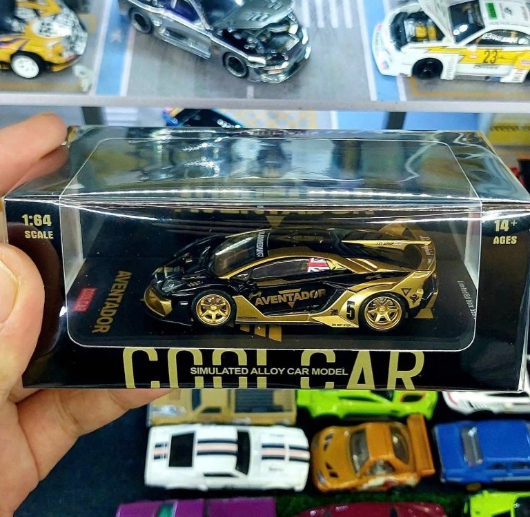 Cool Car Lamborghini GT EVO V5 Black Gold CC643831
