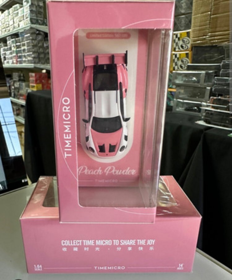 Time Micro Porsche 992 GT3 RS Peach Pouder