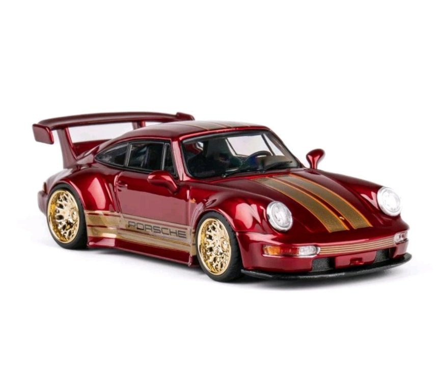 TPC PORSCHE 911 - RWB 964 - Redmetallic