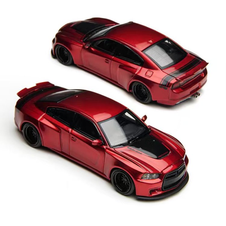 TimeMicro × PSC DESIGN 1:64 Charger "Brawler" Red TM648204
