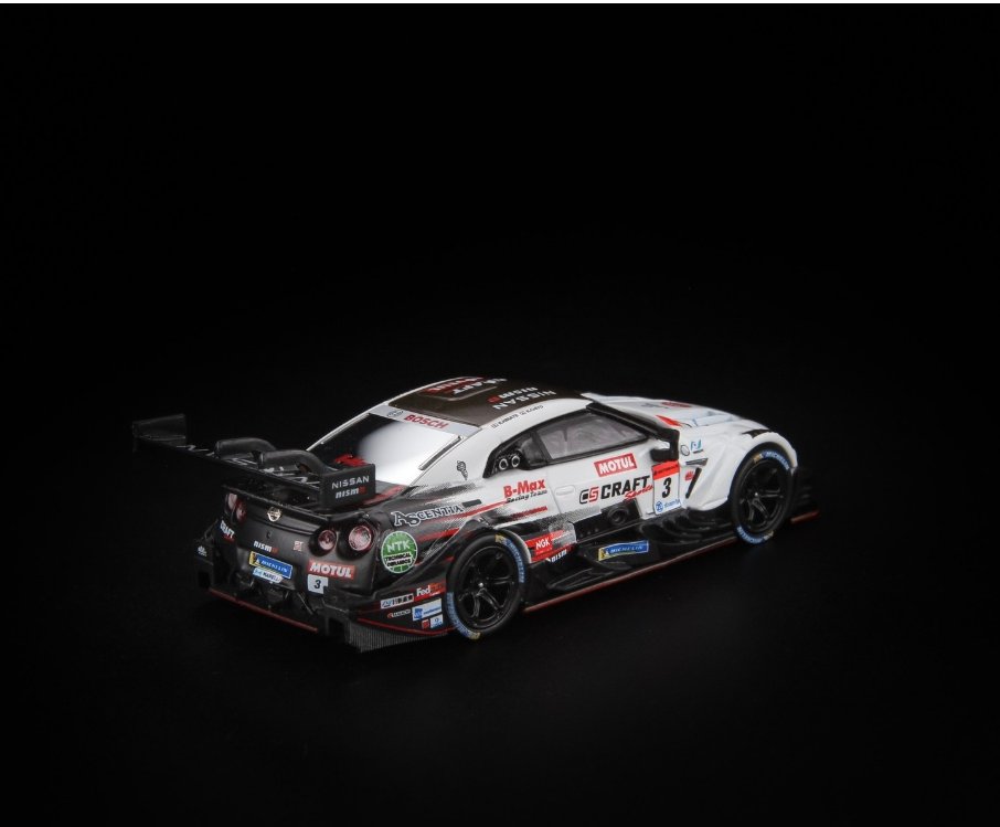 Mini GT 635 Nissan GT-R Nismo GT500 #3 "CRAFTSPORTS MOTUL GT-R" NDDP Racing with B-Max 202