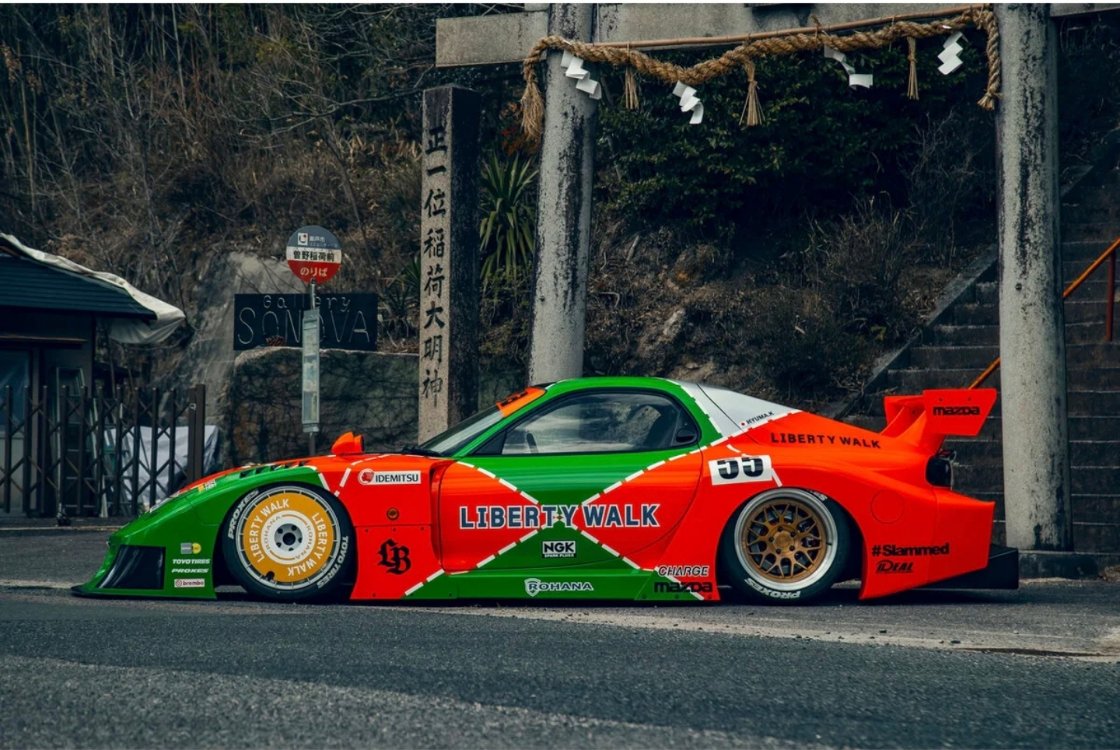 Inno64 LBWK MAZDA RX7 FD3S LB-Super Silhouette 2024 HOBBY EXPO CHINE