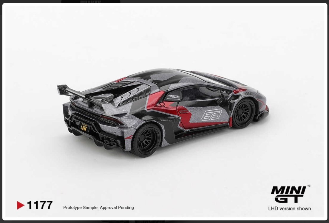 Mini GT 1/64 LB WORKS Lamborghini Huracán GT RONIN MGT01177