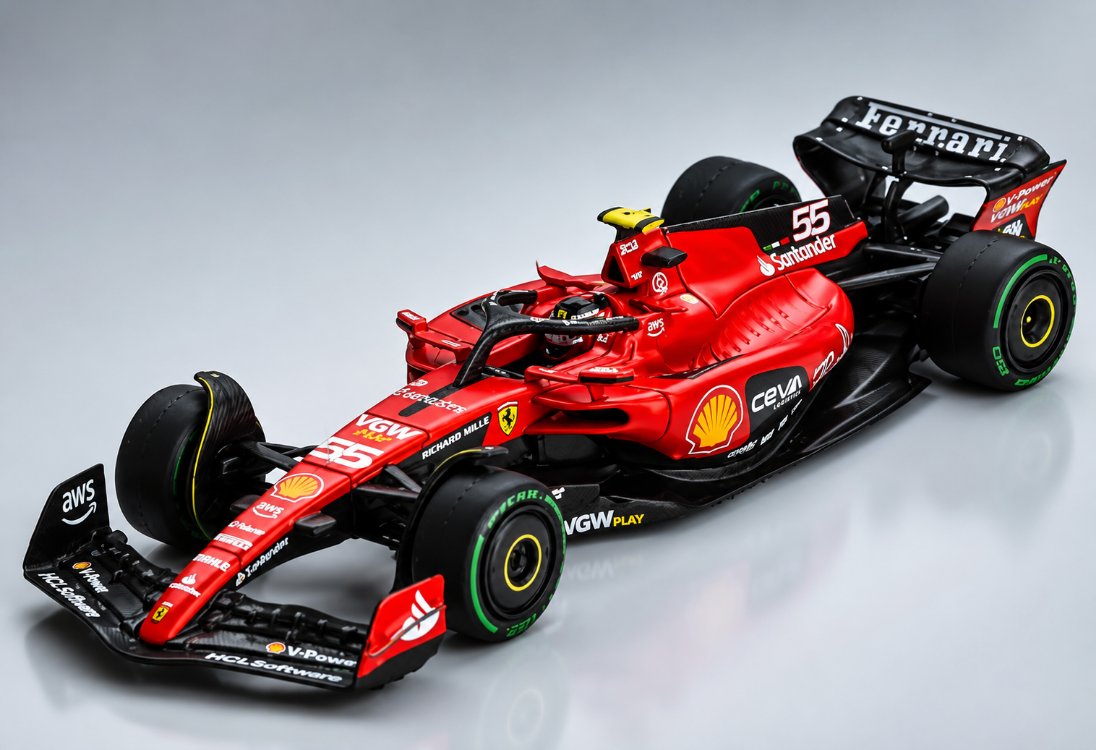 BBR Ferrari SF23 #55 C. Sainz 2023 Monaco GP