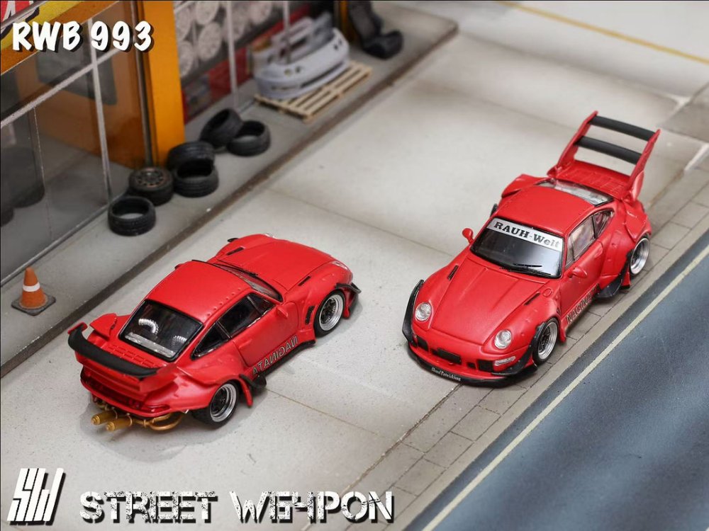 Street Weapon Porsche RWB 993 Naginata Livery
