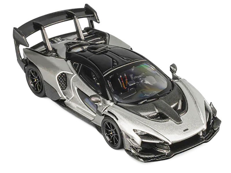 CM Model Mclaren Senna GTR Metallic Grey