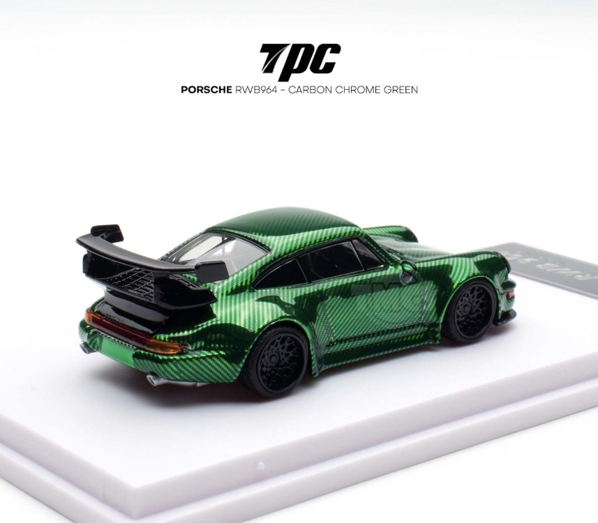 TPC Porsche RWB 964 Chrome Green