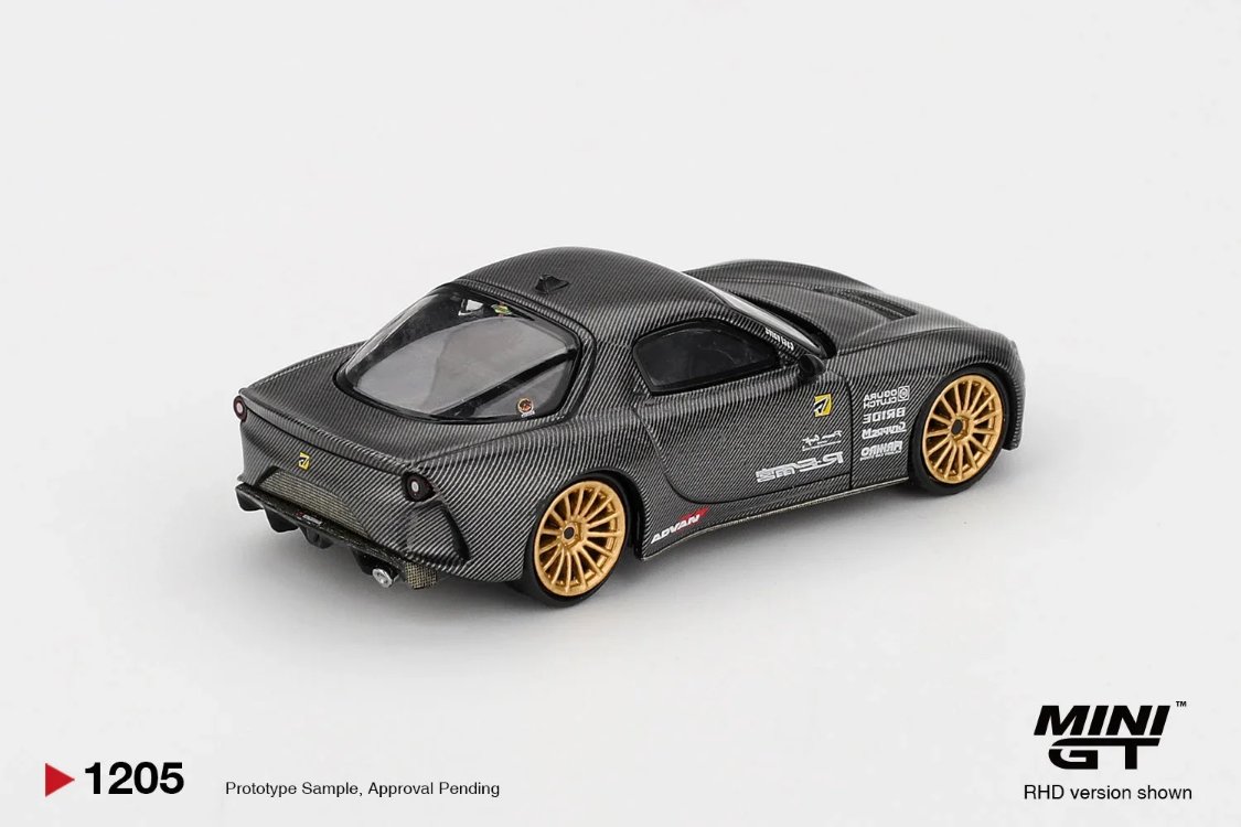 Mini GT Mazda RX-7 RE-Amemiya Matsukiyo KOKU 3 Rotor NA-7 TAS 2025 Best Tuned Car Award MGT01205