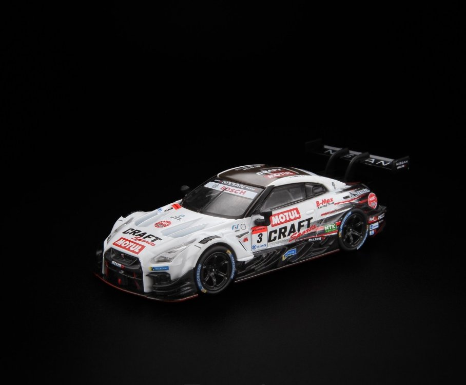 Mini GT 635 Nissan GT-R Nismo GT500 #3 "CRAFTSPORTS MOTUL GT-R" NDDP Racing with B-Max 202