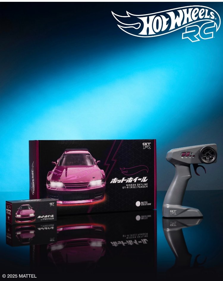Hot Wheels RC Nissan Skyline R32 Pandem GTR Formula Drift