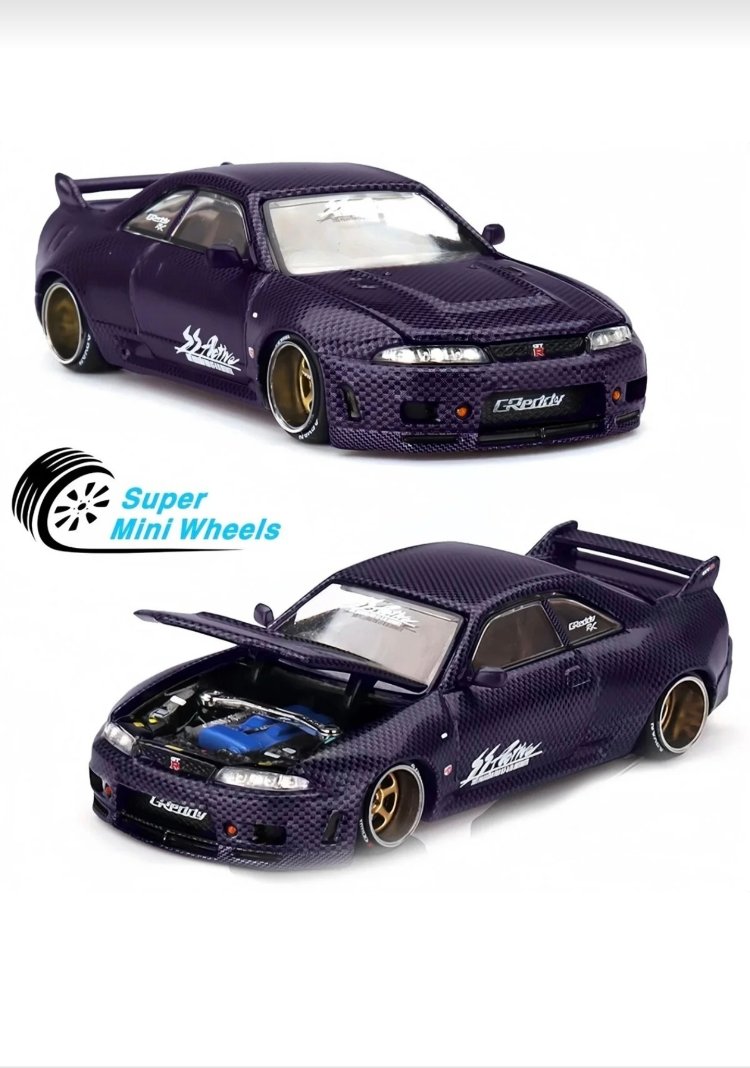 Kaido House 163 GT Nissan Skyline GT-R (R33) Active Carbon R V1