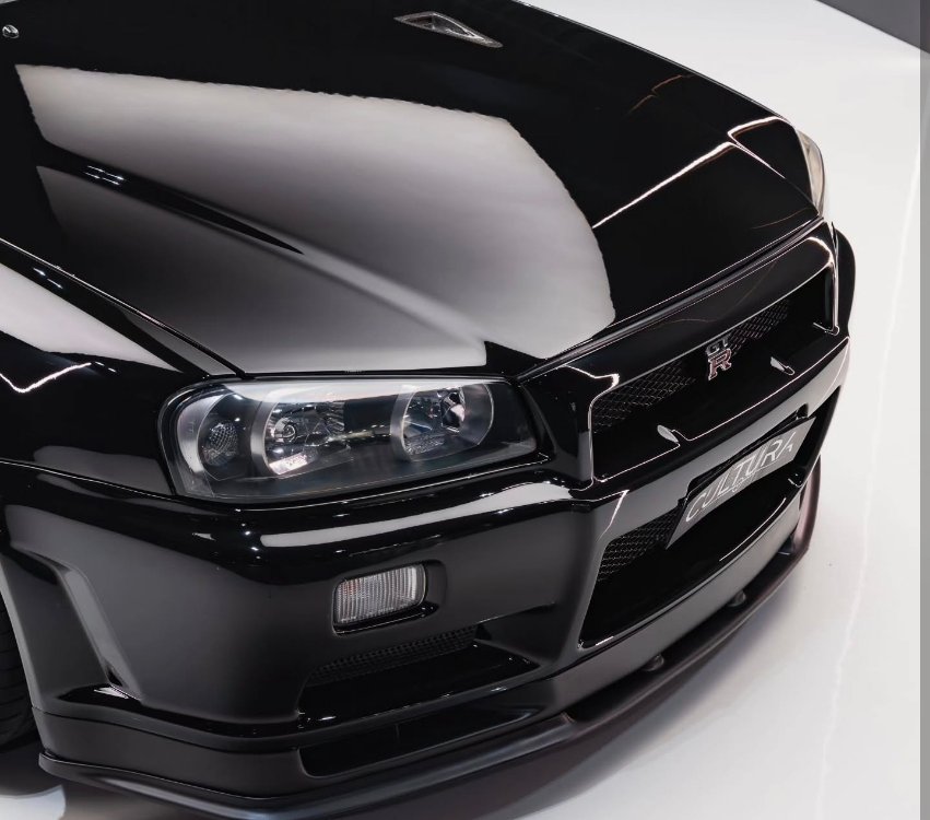 Street Warrior Nissan Skyline R34 GTR V-Spec II Chrome Black