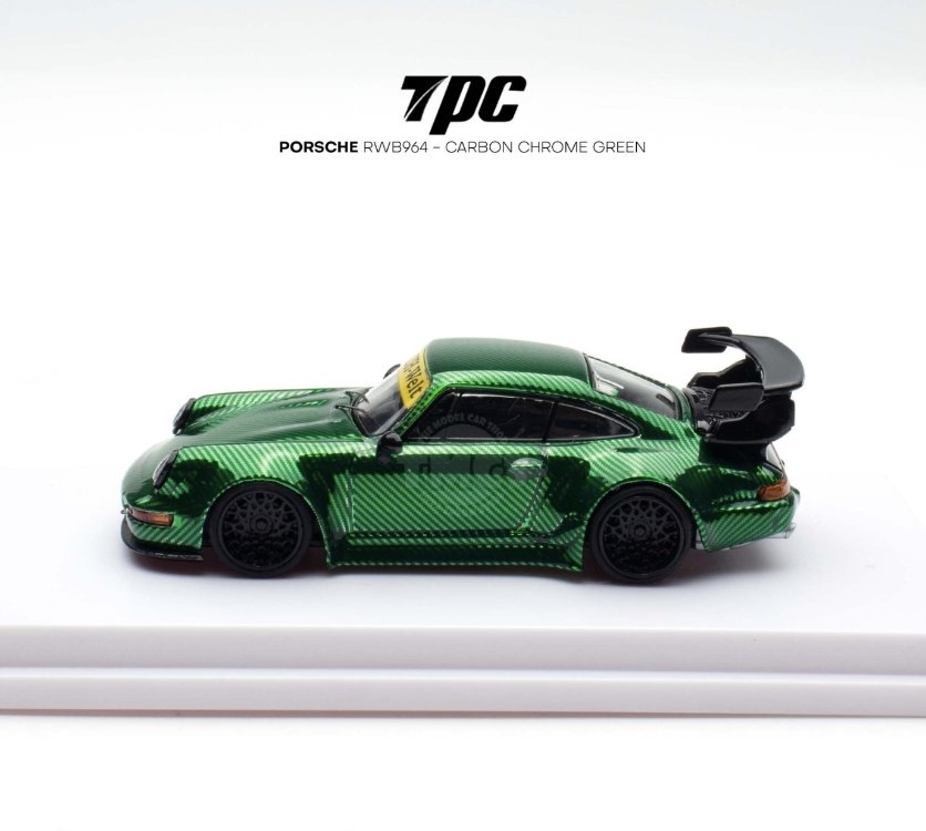 TPC Porsche RWB 964 Chrome Green