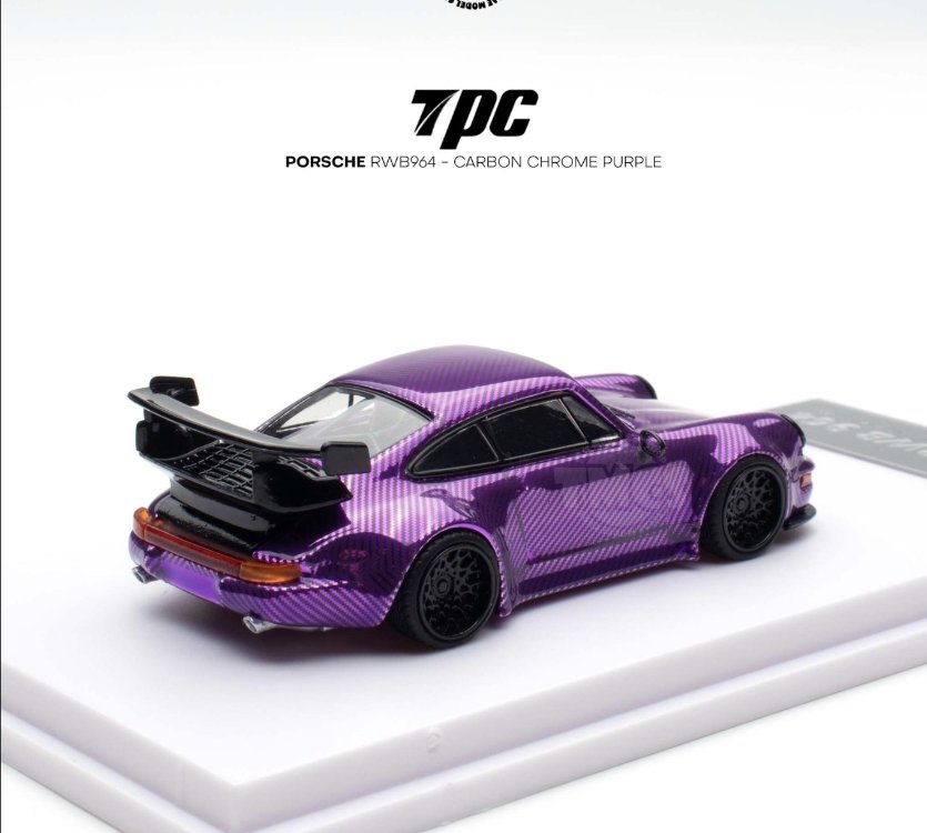 TPC Porsche RWB 964 Chrome Purple