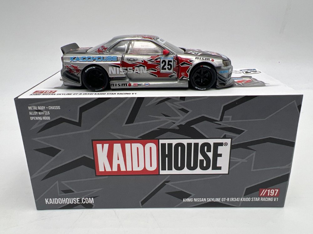 CHASE Kaido House Nissan Skyline GT-R (R34) Kaido Star Racing V1 KHMG197