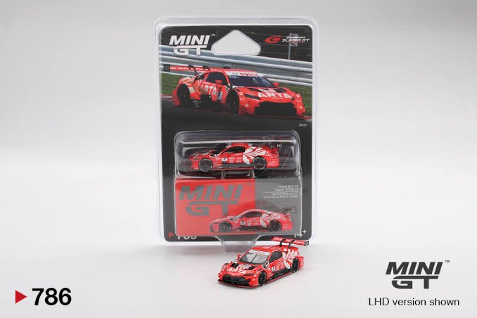 Mini GT 786 Honda NSX-GT Type S GT500 #8 ARTA MUGEN NSX-GT #786 1/64