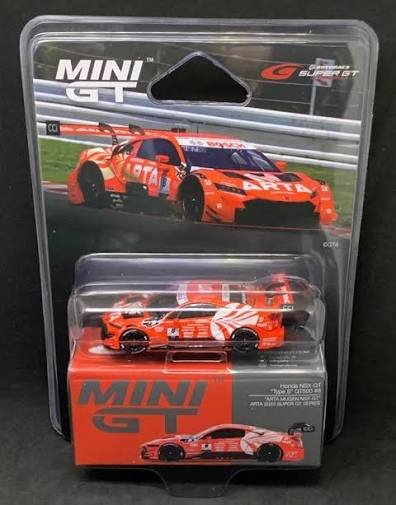 Mini GT 786 Honda NSX-GT Type S GT500 #8 ARTA MUGEN NSX-GT #786 1/64